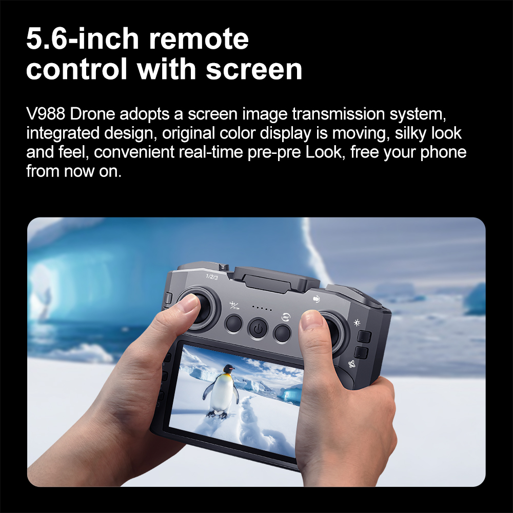 Brand+ V988 8K Professional 4K - đánh giá và giá Drone Kit Professional