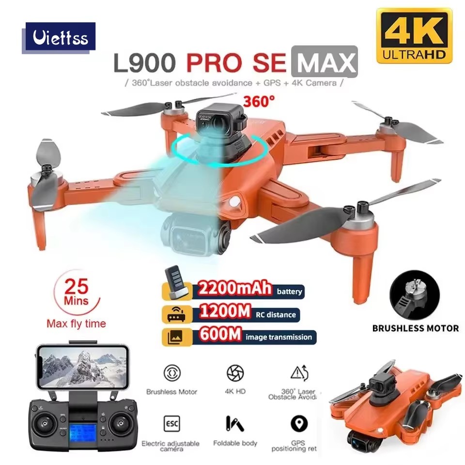 L900 Pro / SE / MAX Drone 4K P - đánh giá và giá Drone Kit Vtol