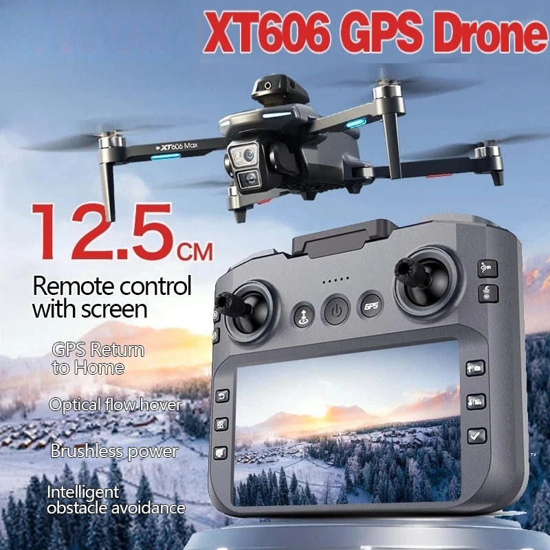 Original XT606 MAX GPS Drone 4 - đánh giá và giá Drone Kit Professional