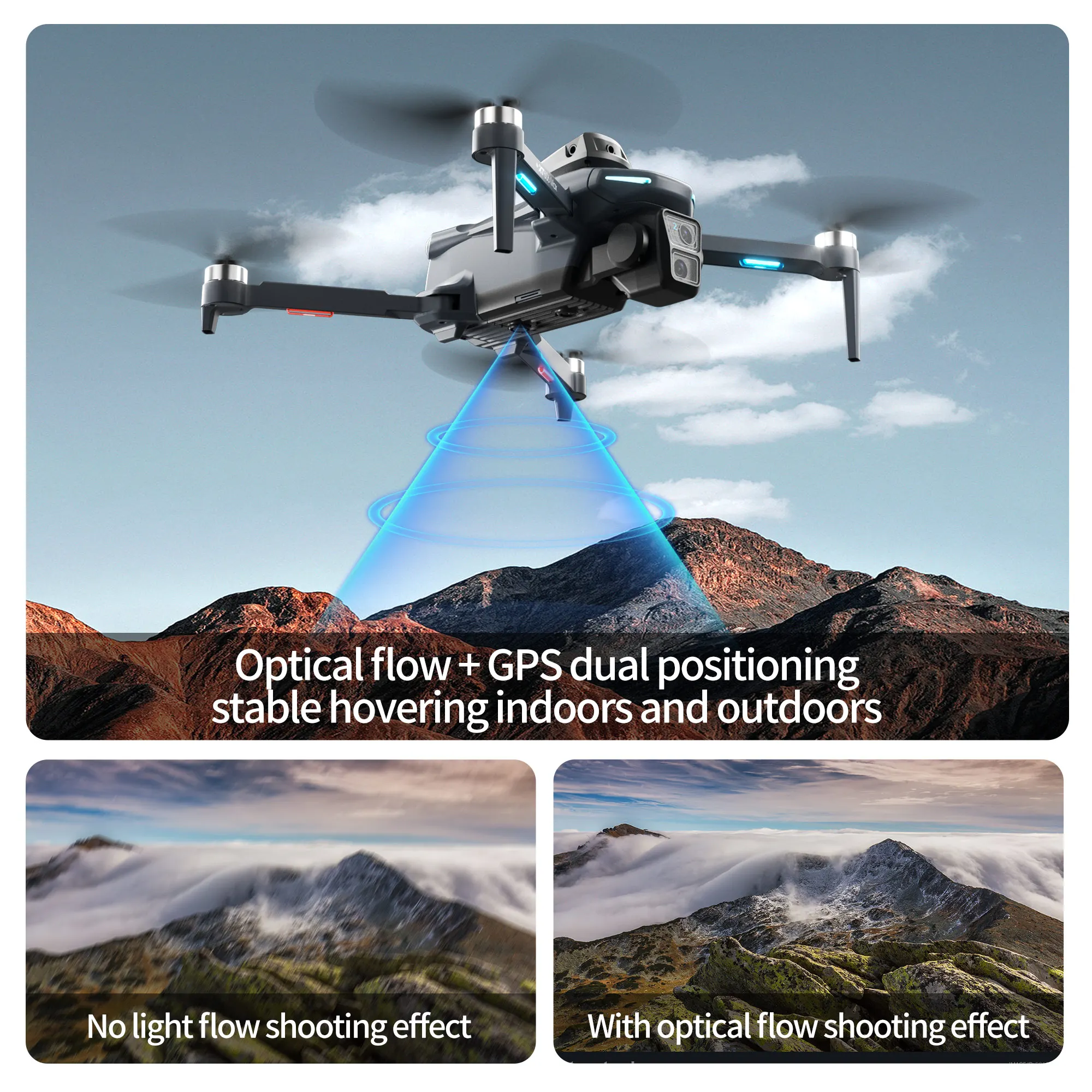 Original XT606 MAX GPS Drone 4 - đánh giá và giá Drone Kit Professional