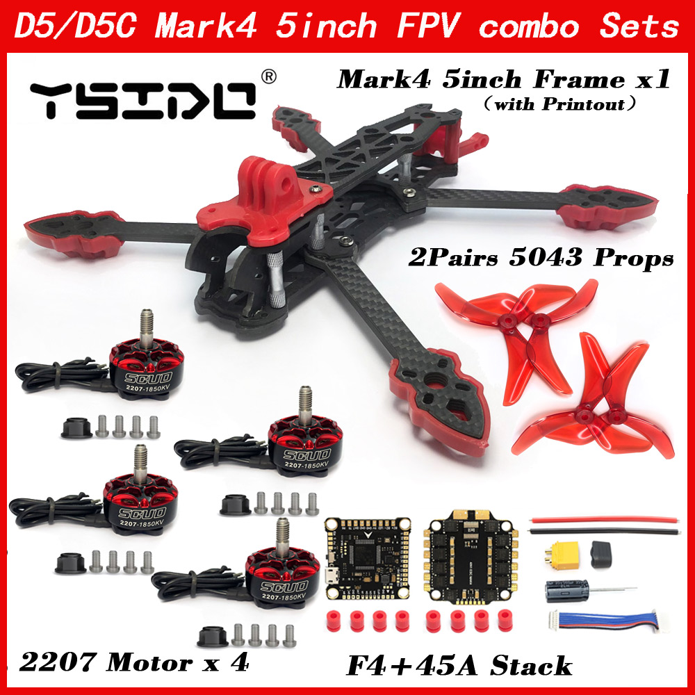 Mark4 5inch D5 D5C FPV Wheelba - đánh giá và giá Drone Kit Vtol