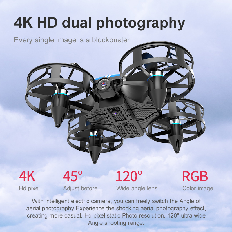 NEW Mini Drone 812PRO professi - đánh giá và giá Drone Kit Tricopter